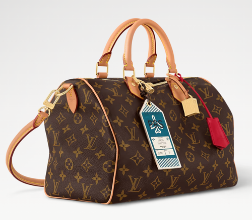 1:1 Fake Luxury Bags LV Speedy Soft 30 Crafty M11945